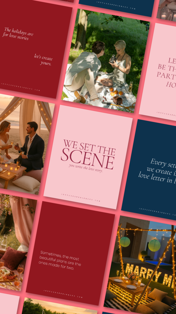Event Content Creation project preview — polished visual content for an events company